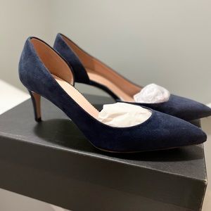 Navy Jcrew Colette Pumps